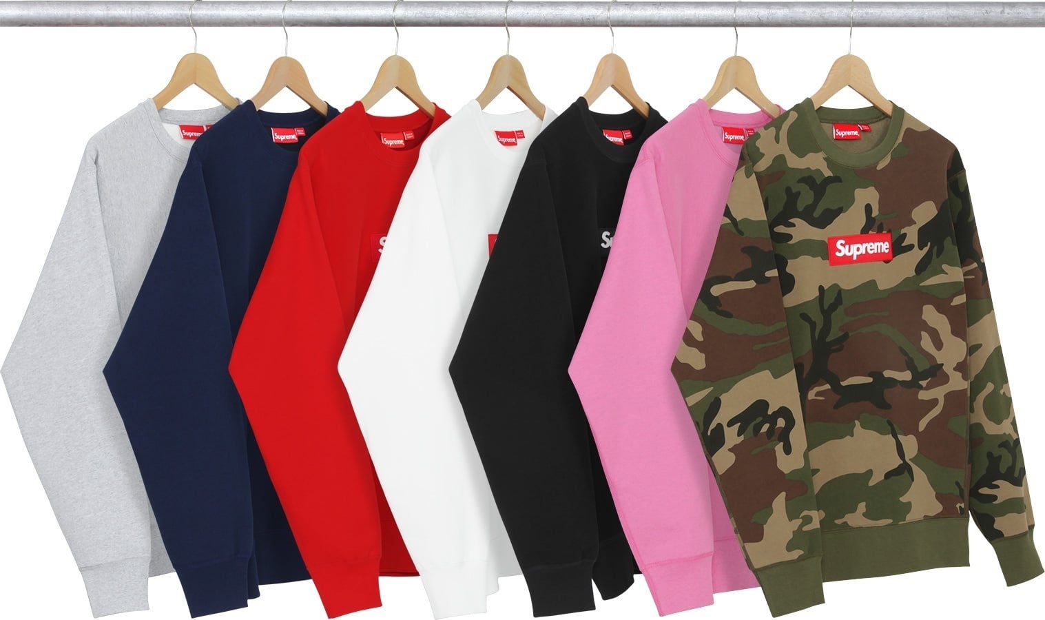 Box Logo Crewneck